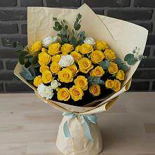 Букет цветов из:  Розы в Льялово