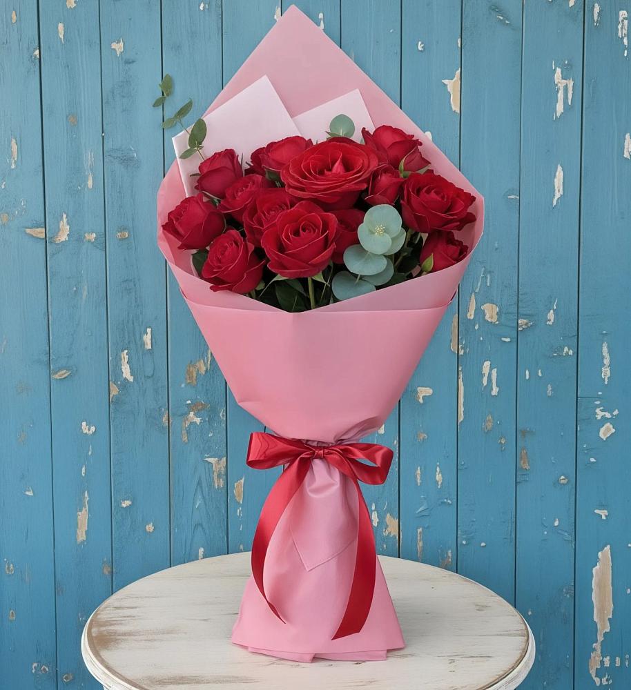 Букет цветов из: Розы в Льялово