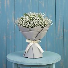 Букет цветов из:  Гипсофила в Льялово