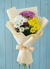 Букет цветов из:  Хризантемы в Льялово