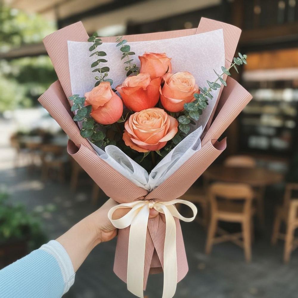 Букет цветов из: Розы в Льялово