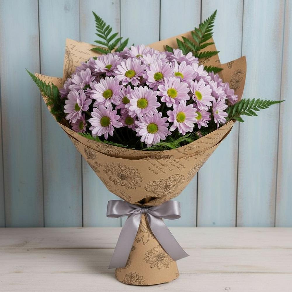 Букет цветов из: Хризантемы в Льялово
