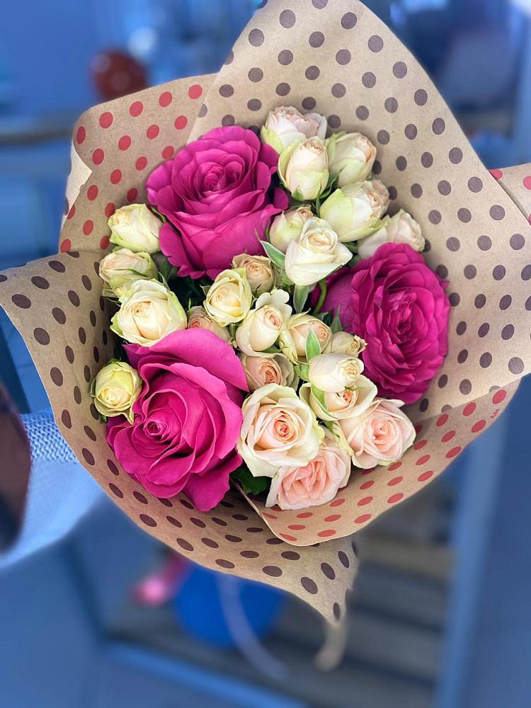 Букет цветов из: Розы в Льялово