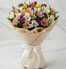 Букет цветов из:  Альстромерии #REPLACE_PRED# Льялово