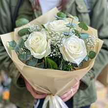 Букет цветов из:  Розы в Льялово