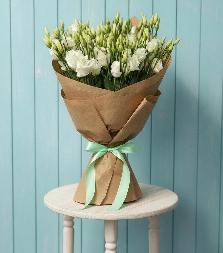 Букет цветов из: Лизиантусы в Льялово