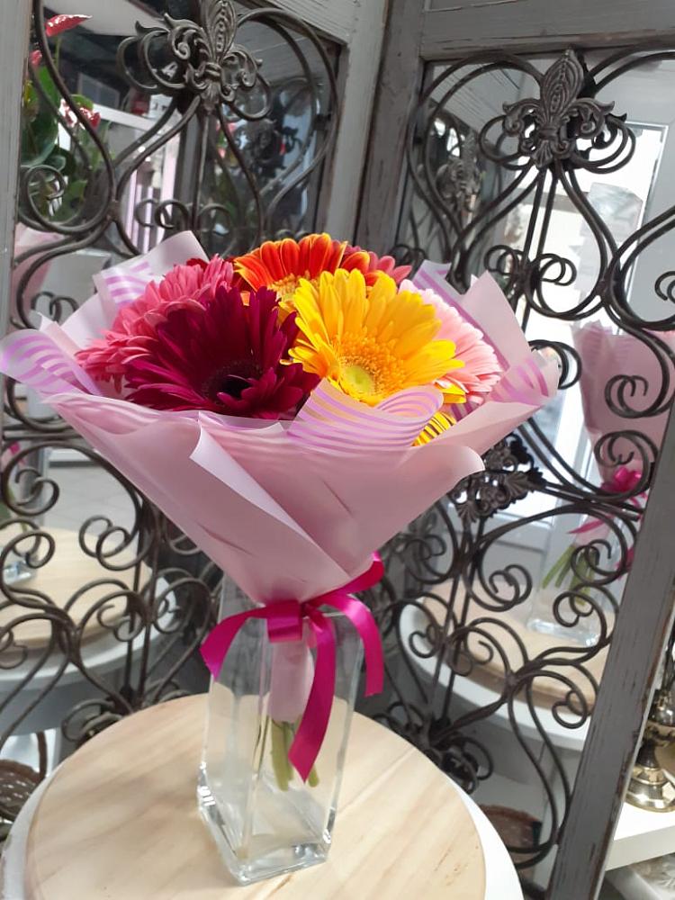 Букет цветов из: Герберы в Льялово