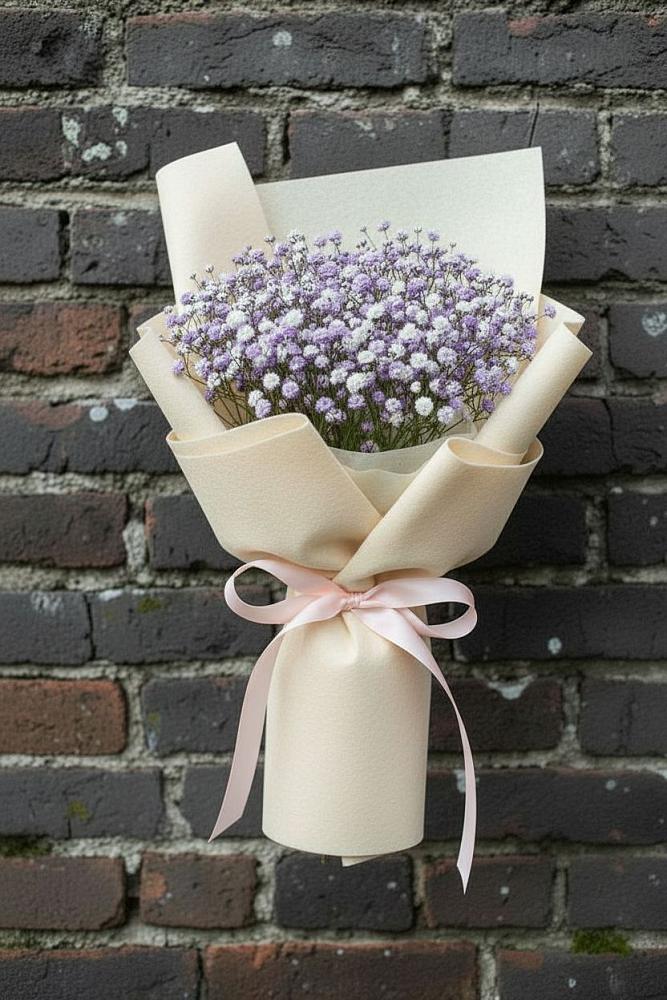 Букет цветов из: Гипсофила в Льялово