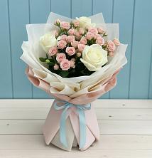 Букет цветов из:  Розы в Льялово