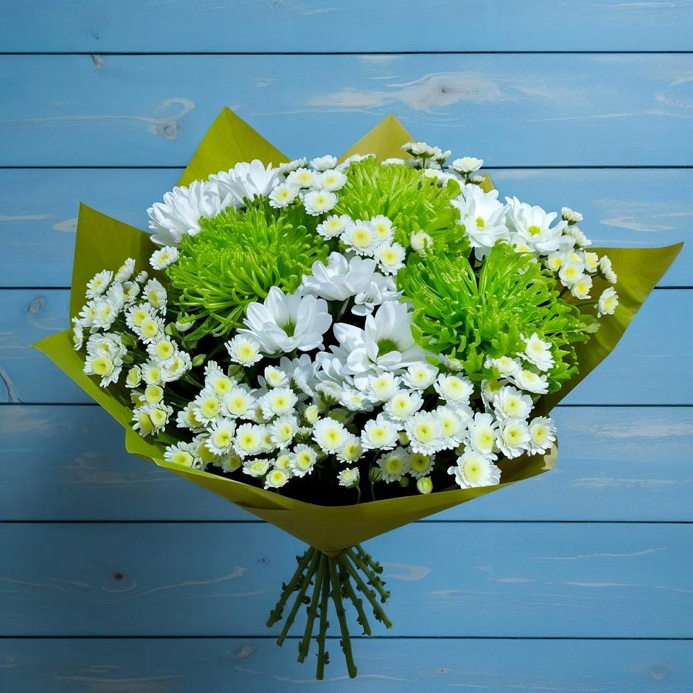 Букет цветов из: Хризантемы в Льялово