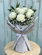 Букет цветов из:  Розы в Льялово