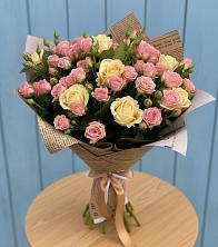 Букет цветов из:  Розы в Льялово