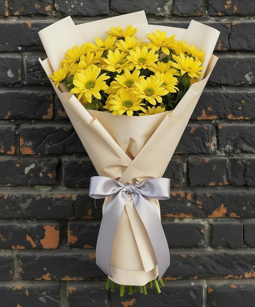 Букет цветов из: Хризантемы в Льялово