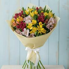 Букет цветов из:  Альстромерии в Льялово
