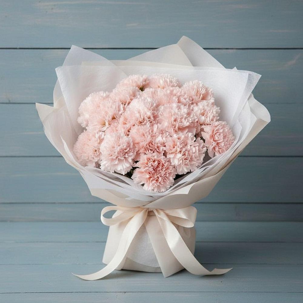 Букет цветов из: Гвоздики в Льялово