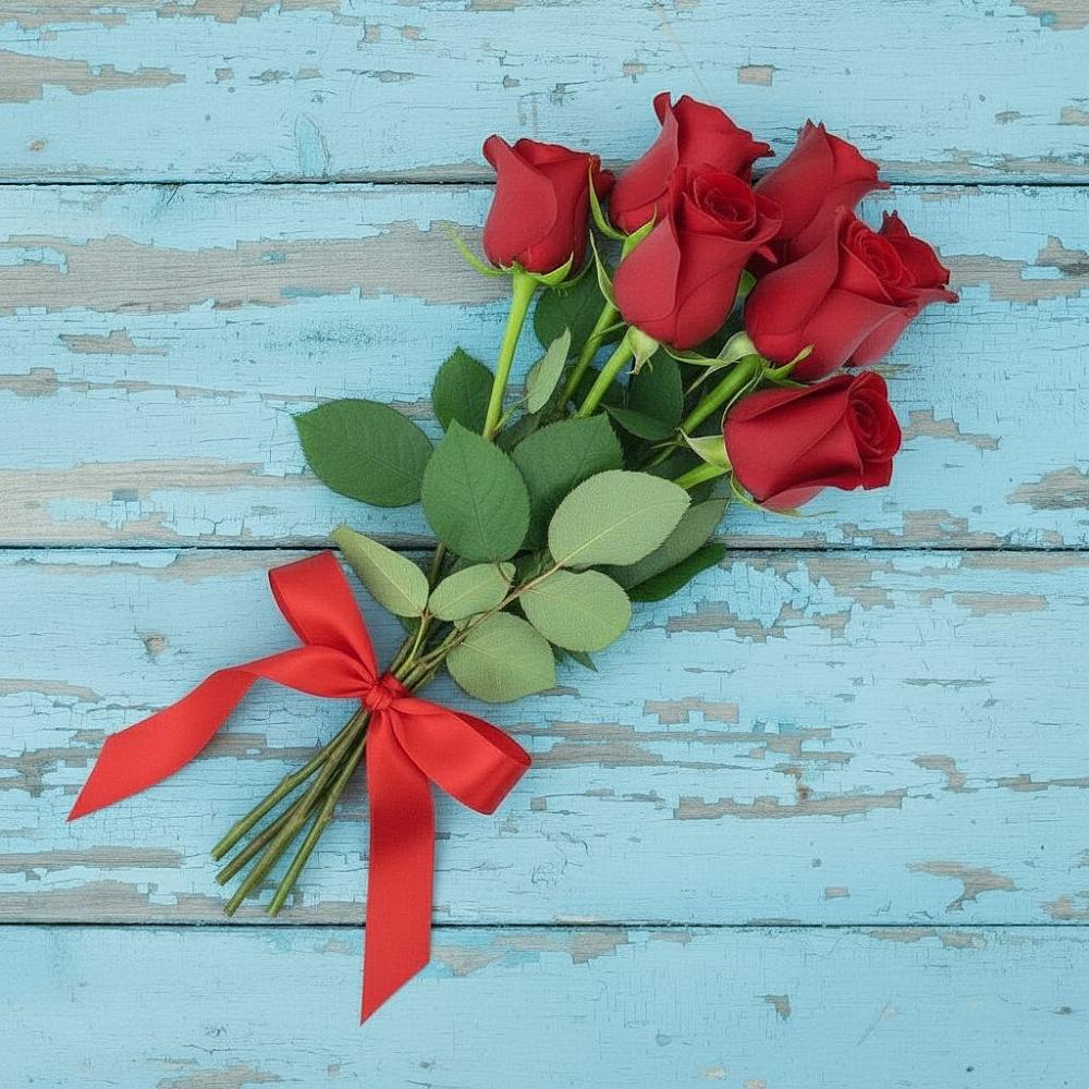 Букет Красные розы в Льялово