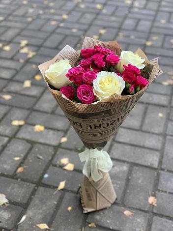 Букет цветов из: Розы в Льялово