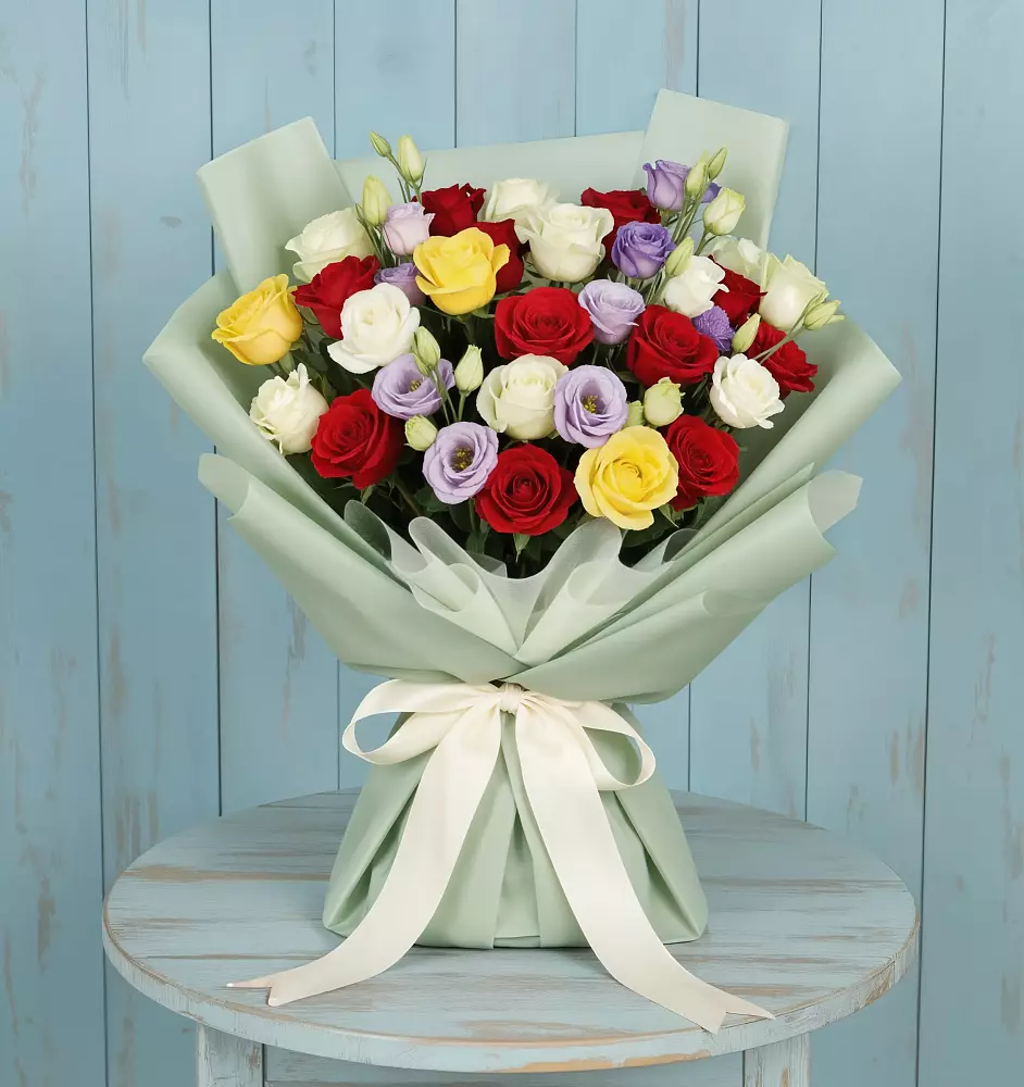 Букет цветов из: Розы в Льялово