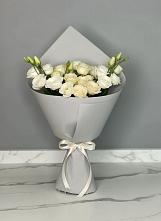 Букет цветов из:  Розы и Лизиантусы #REPLACE_PRED# Льялово